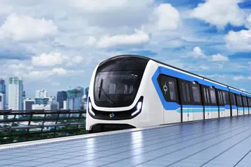 Laluan Biru MRT Taichung yang automatik sepenuhnya itu dijangka sepanjang 24.8 km, dan terdiri daripada lapan stesen bertingkat dan 12 stesen bawah tanah.