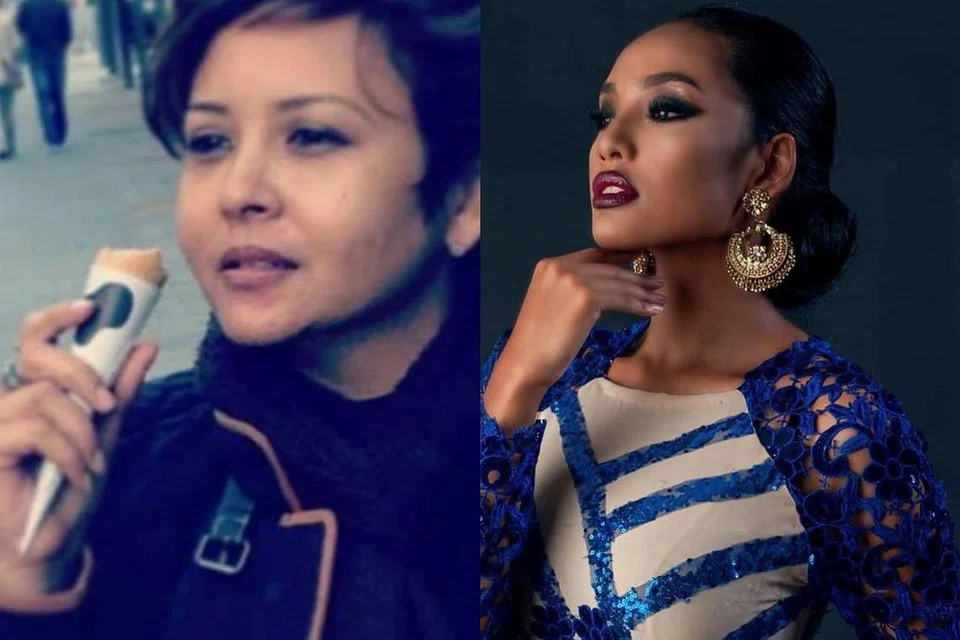 (Kiri) NANU BAHARUDIN: Cucu Zaharah Agus ini beberapa kali dicalonkan bagi anugerah Festival Filem Malaysia (FFM). (Kanan) HANEESYA HANEE: Cicit Zaharah Agus ini mengatasi disleksia, skoliosis dan buli hingga menjadi antara pelakon berbakat di Malaysia. - Foto-foto FACEBOOK NANU BAHARUDIN, FACEBOOK HANEESYA HANEE
