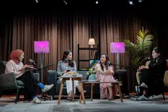 berpantang, confinement nanny, podcast, no tapis 