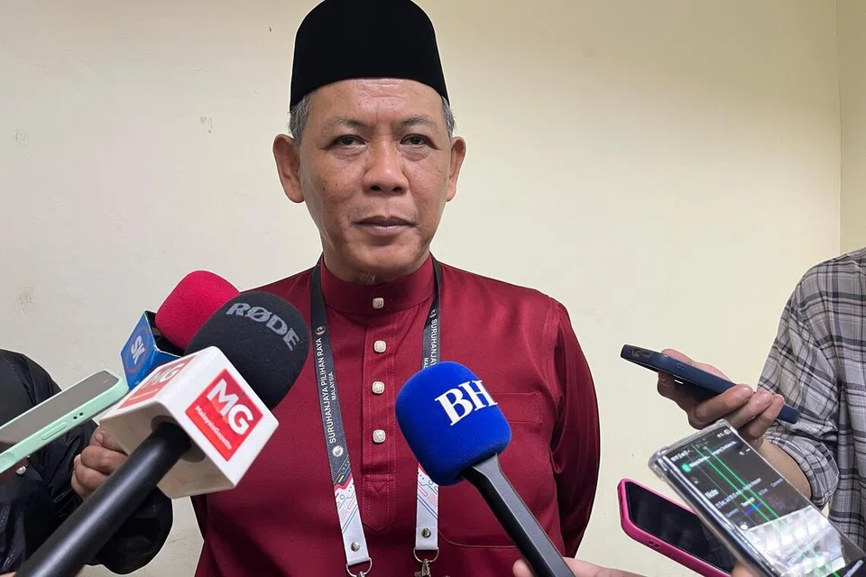 Menteri Besar sementara  Negeri Sembilan merangkap Pengerusi Pakatan Harapan (PH) Negeri Sembilan, Datuk Seri Aminuddin Harun, ketika ditemu bual media sempena hari penamaan calon Pilihan Raya Negeri (PRN) Negeri Sembilan ke-16, pada 18 Julai.