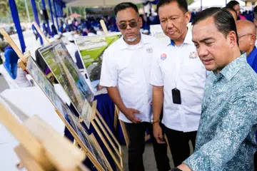 Menteri Besar Johor, Datuk Onn Hafiz Ghazi, pembangunan Pantai Air Papan, Mersing