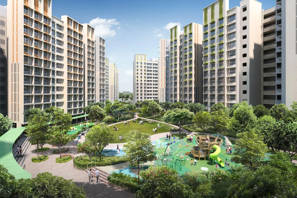 LAKARAN ARTIS: Parc Meadow @ Tengah akan mempunyai 15 blok kediaman, setiap satu antara 12 hingga 13 tingkat.