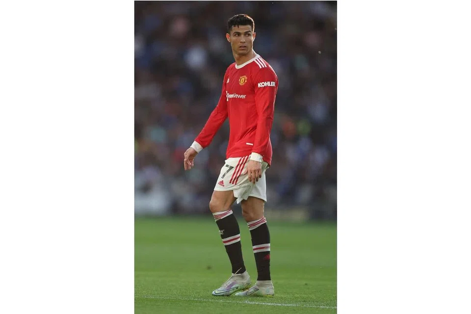 APAKAH KESUDAHANNYA?: Cristiano Ronaldo meluah hasrat untuk meninggalkan Man U. - Foto REUTERS