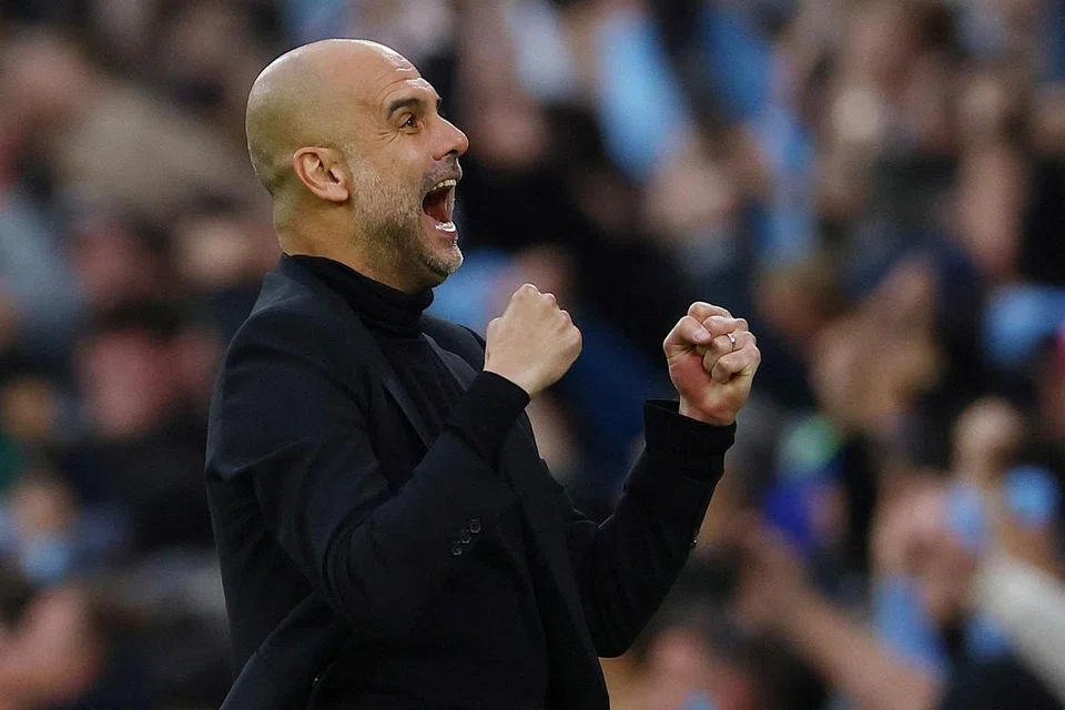 Pep Guardiola, pengurus Manchester City. - Foto REUTERS 
