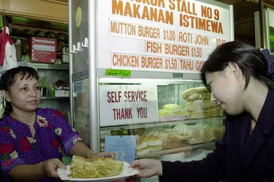 GERAI ASLI: Inilah gerai Shukor Stall No. 9 di kebun Bunga dulu. Adakah ia akan muncul semula?