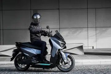 GUNA KUASA ELEKTRIK: Kenderaan dua roda EV ION Mobius menggunakan kuasa elektrik dan sebagai permulaan, terdapat rancangan untuk dihasilkan dan dijual di Indonesia tahun depan. - Foto ION MOBILITY