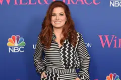 SUKA BERJIMAT: Walaupun bergaji besar, Debra Messing sering amalkan sikap berjimat dengan mengetepikan sekitar 10 peratus pendapatannya untuk disimpan. - Foto AFP