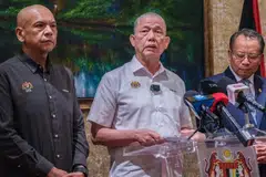 M’sia, polis di 151 stesen minyak, bendung ketirisan bahan api, konflik Timur Tengah