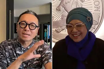 BIDUANITA MAPAN: Najip Ali dan Rahimah Rahim diketengahkan dalam video terbitan BH. - Foto BERITA HARIAN