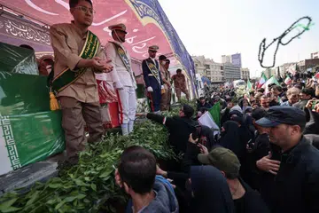 Khamenei, Iran, Mojtaba Khamenei, Ali Larijani, serangan udara Teheran, ketegangan Asia Barat, konflik Iran Israel, Masoud Pezeshkian, berita antarabangsa.