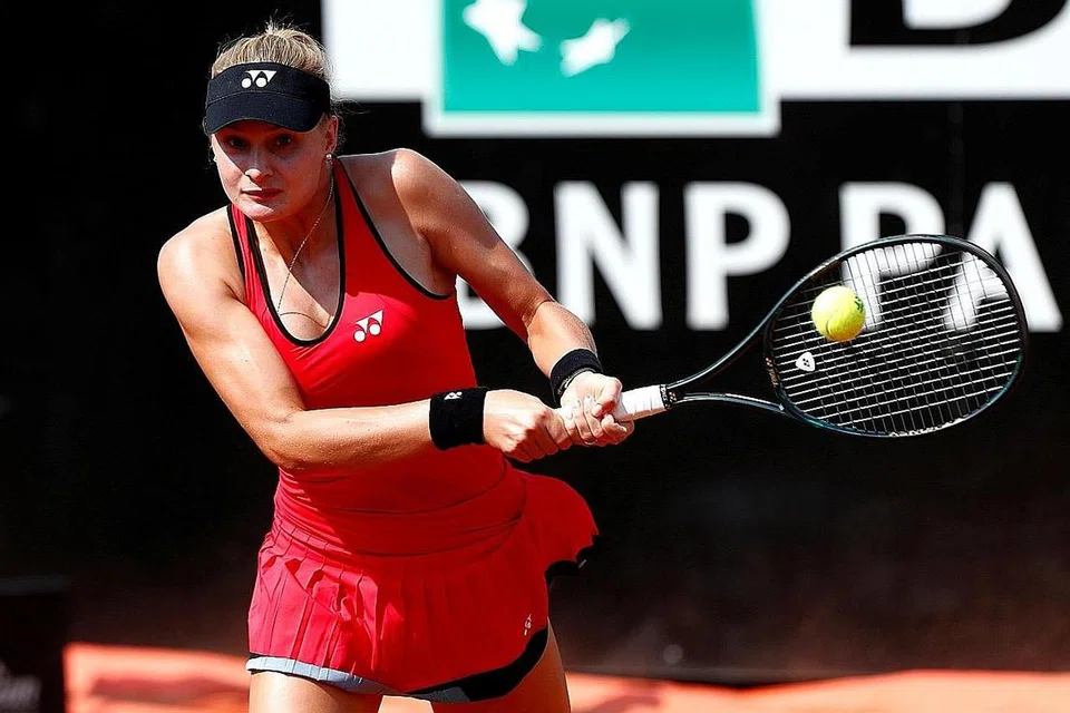 UJIAN TERCEMAR?:Dayana Yastremska percaya ujian positif dopingnya disebabkan "kejadian pencemaran". - Foto REUTERS