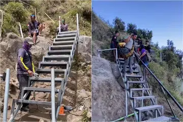 Pihak taman negara telah menutup laluan Pelawangan Sembalun menuju ke Tasik Segara Anak bermula 16 Julai sehingga satu tarikh yang belum ditentukan bagi kerja-kerja pembaikan laluan, termasuk pemasangan tangga.