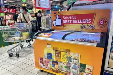 FairPrice Diskaun, Best Sellers for Less, Produk Jenama FairPrice, Berjimat di Singapura, Kos Sara Living SG, SG60, Vipul Chawla, Pasar Raya FairPrice