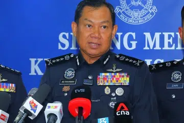 Ketua Polis Johor, Datuk Ab Rahaman Arsad.