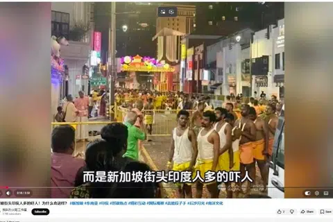 Kandungan yang telah tular memaparkan para penganut agama India yang menghadiri satu perayaan keagamaan di sepanjang Pagoda Street juga digunakan bagi menyokong dakwaan Singapura “dipenuhi” oleh masyarakat India. Ia juga menggunakan bahasa yang menghina dan merendahkan martabat masyarakat India di Singapura.