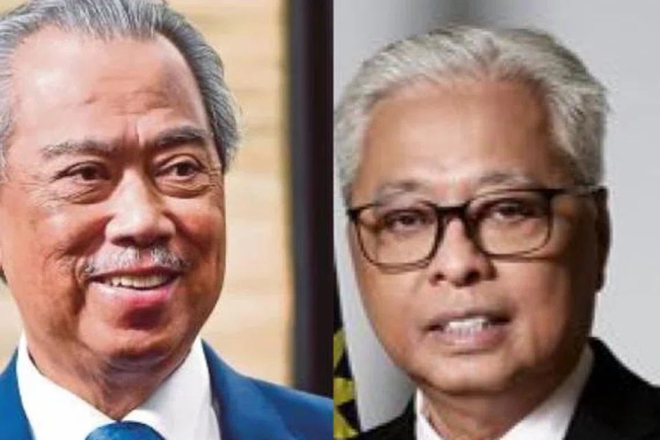 DISIASAT: Mantan Perdana Menteri Ke-8, Tan Sri Muhyiddin Yassin (kiri), dan mantan Perdana Menteri Ke-9, Datuk Seri Ismail Sabri Yaakob.