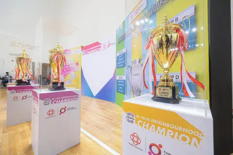 Enam trofi rasmi Kejohanan Masyarakat PA 2024 dilancarkan, yang merangkumi lima trofi bagi juara setiap daripada lima sukan, serta satu lagi trofi bagi pemenang Kejohanan Masyarakat secara keseluruhan merentas semua GRC dan semua sukan.