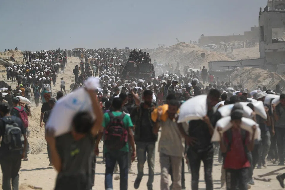 bantuan makanan, Gaza,  Beit Lahia