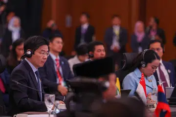majlis kerjasama teluk, sidang puncak asean, 2025, lawrence wong 