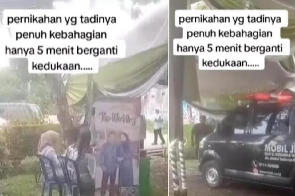 KISAH PILU: Seorang wanita menghembuskan nafas terakhir selepas lima minit diijabkabulkan. Beliau meninggal dunia, dipercayai akibat kelelahan dan hipertensi, selepas menandatangani dokumen pernikahannya.