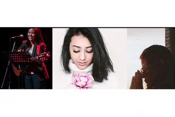 LUAHAN RASA TIGA WANITA: Persembahan 'Echo: Chapter II' lusa mengetengahkan sinergi irama pemuzik wanita, (dari kiri) Irena Taib, Amni Musfirah dan Isabel Wongsosubakti (lebih dikenali sebagai Bebel W.S.). - Foto ESPLANADE
