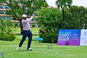 Berita Harian, AMP Singapura, Golf Amal, Zaqy Mohamad