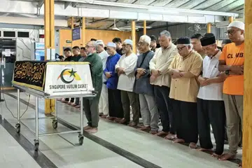 Singapura, Sarinah Haniff, Ariff Ahamd, meninggal dunia