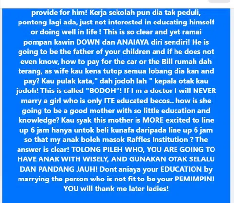 Kata-kata ‘pedas’ mengundang kontroversi dan reaksi daripada masyarakat Melayu di sini. 