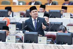 Pengerusi Jawatankuasa Kerja Raya, Pengangkutan, Infrastruktur dan Komunikasi Johor, Encik Mohamad Fazli Mohamad Salleh.