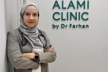 Pakar Perubatan Geriatrik, Dr Nur Farhan Alami, dari Alami Clinic by Dr Farhan.