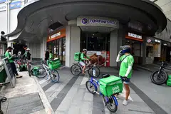 Keluhan pekerja penghantaran makanan