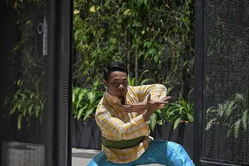 NGIN SUMBANG KEPADA BIDANG TARIAN: Encik Ismail, yang kini bekerja sebagai seorang pendidik, berkata bahawa penglibatannya diharap dapat menambah nilai kepada anggota-anggota tarian yang lain.