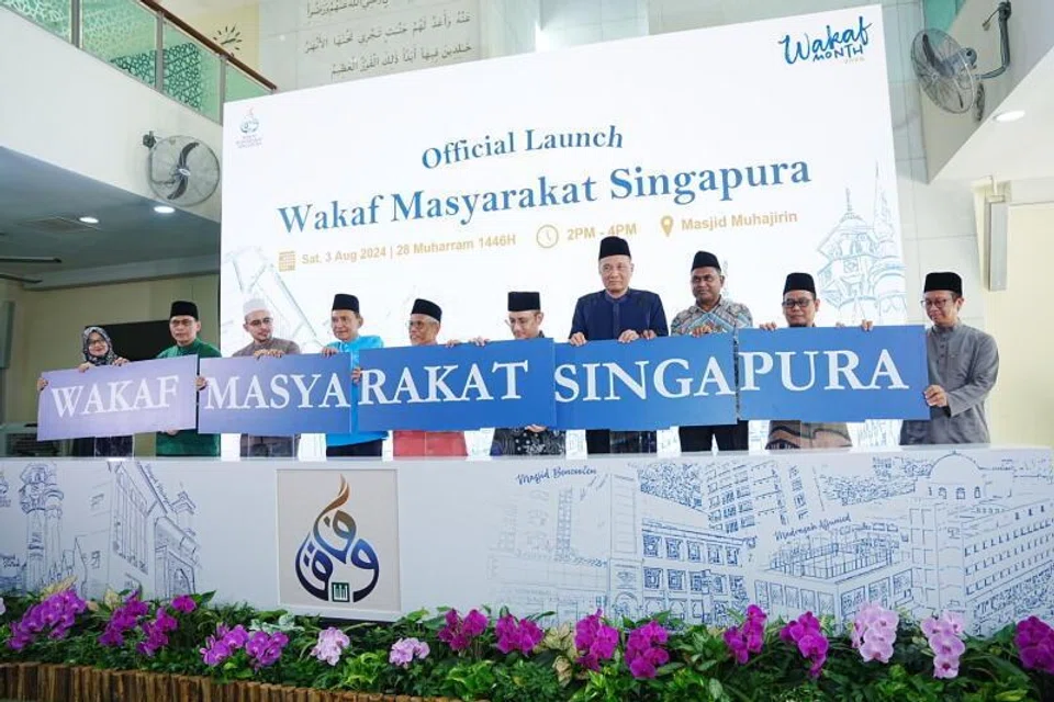 Wakaf Masyarakat Singapura (WMS) dilancarkan pada 3 Ogos 2024.