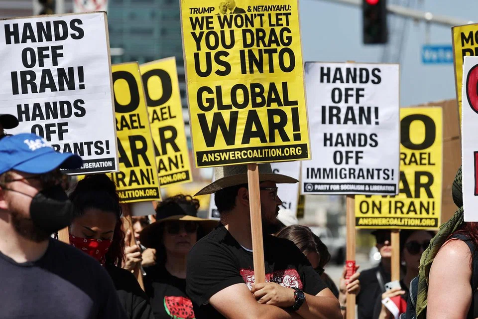 Iran, Israel, Amerika, perang, serangan, penunjuk perasaan