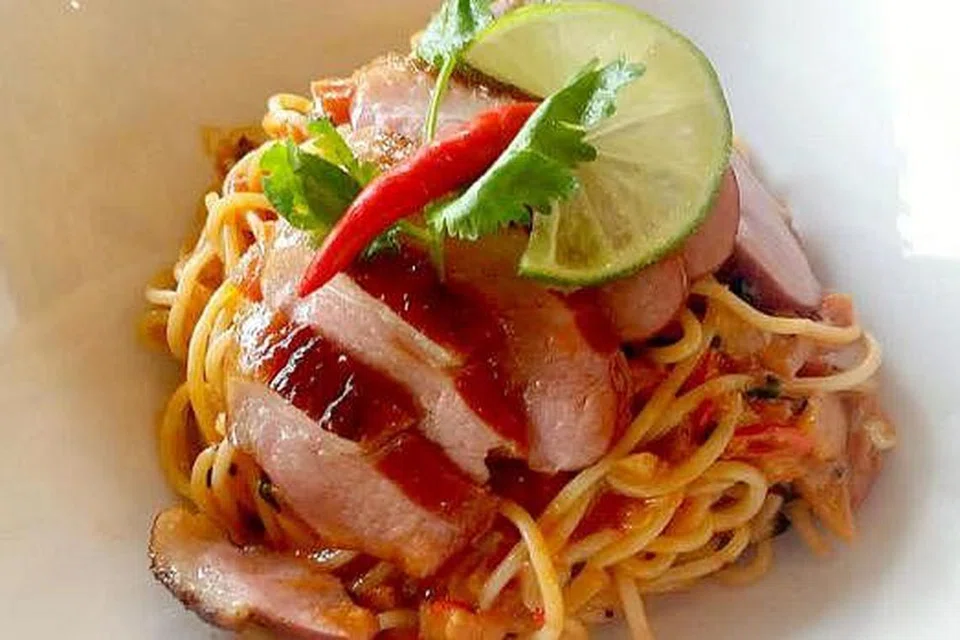 SPICYTRUS DUCK PASTA