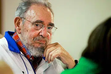 MENDIANG FIDEL CASTRO: Meninggal dunia pada usia 90 tahun Jumaat lalu. Pemimpin revolusi Komunis di Cuba ini memerintah negara itu selama hampir 50 tahun. - Foto AFP