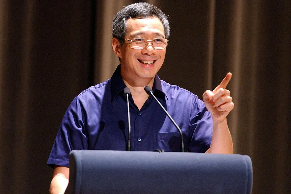 Perdana Menteri, Encik Lee Hsien Loong, menyampaikan ucapan Rapat Hari Pekerja.