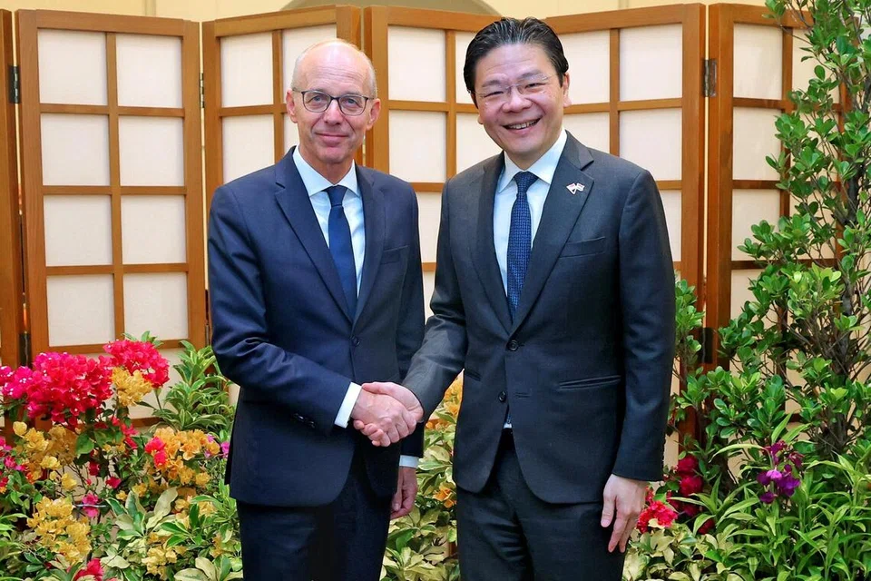 Singapura Luxembourg kerjasama, teknologi baru AI, komunikasi angkasa satelit, perdana menteri, lawrence wong, PM Wong, AI, trade bloc, asean