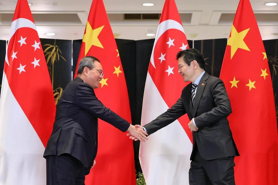 Perdana Menteri, Encik Lawrence Wong, dan Perdana Menteri China, Li Qiang, Memorandum Persefahaman (MOU), Majlis Bersama bagi Kerjasama Dua Hala