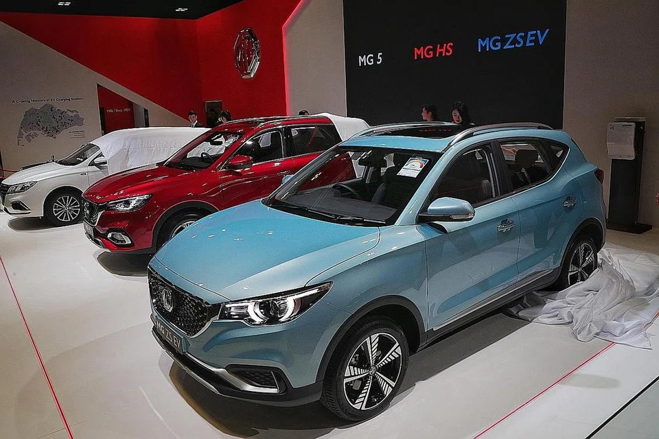 MG ZS EV.
