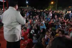 Presiden Prabowo Subianto, kampung batu hulu, banjir sumatera utara