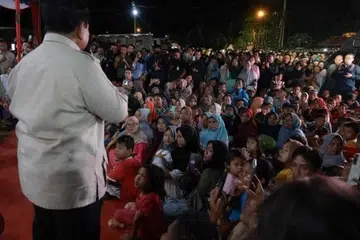Presiden Prabowo Subianto, kampung batu hulu, banjir sumatera utara