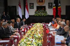 PM Wong, Timor-Leste, Xanana Gusmao