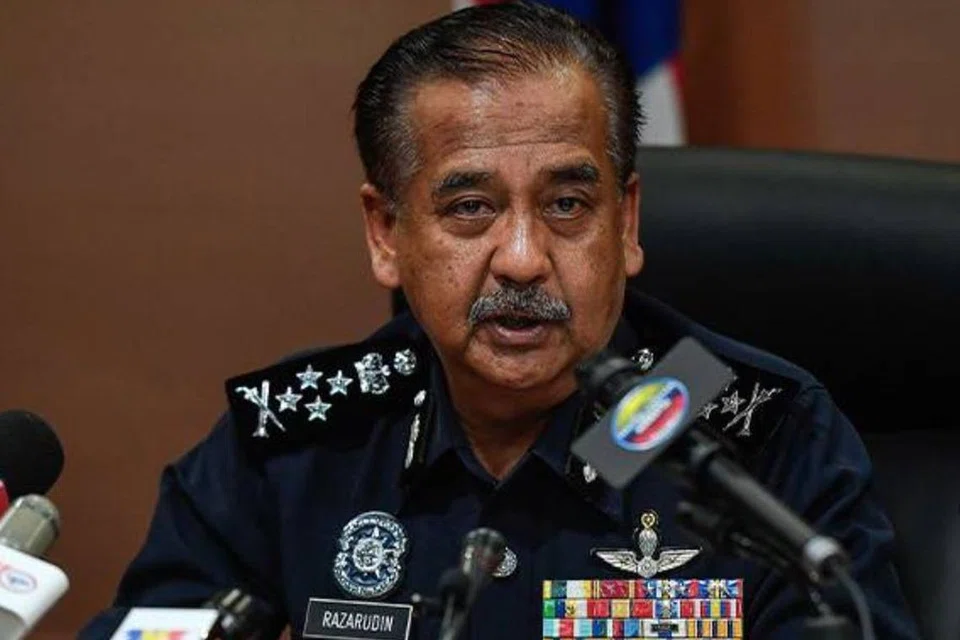 Ketua Polis Malaysia, Tan Sri Razarudin Husain.