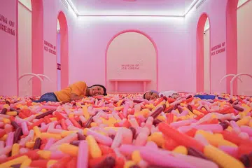 MUZIUM AISKRIM. - Foto BH oleh NUR DIYANA TAHA 