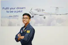  Kelab Penerbangan Belia Singapura (SYFC),  rsaf, juruterbang, Zaqeerul Iman Shamshul Qamar
