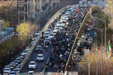 PROTEST, bantahan di teheran