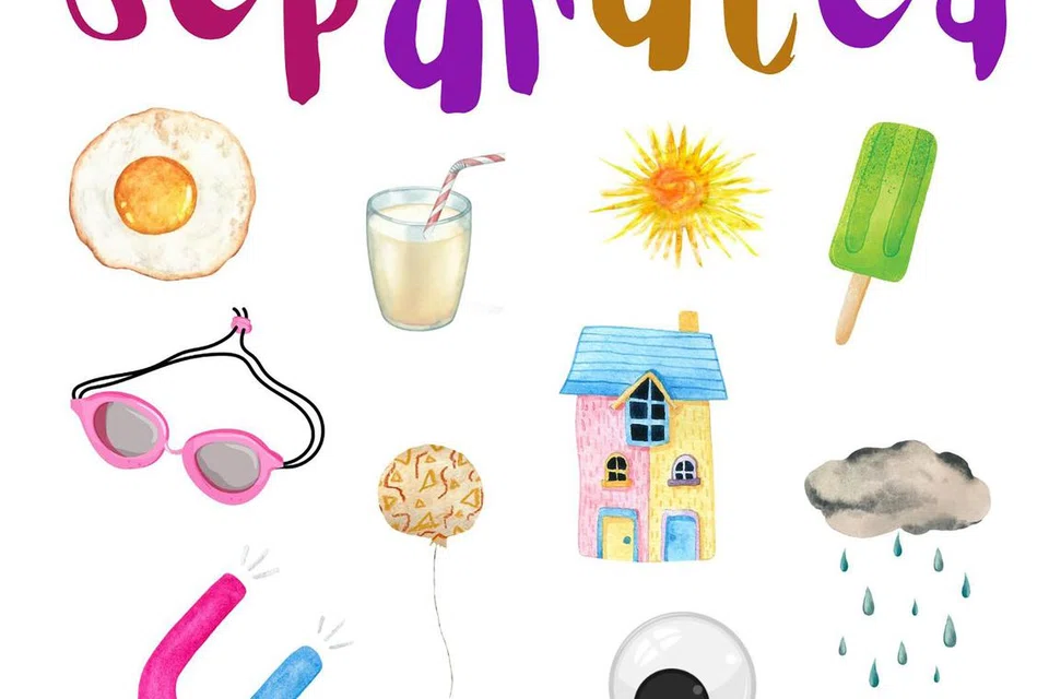 KUPAS ISU PERCERAIAN: Buku bertajuk ‘My Mum and Dad are Separated’ oleh penulis dan pelukis setempat, Cik Low Lai Chow, meneroka tentang isu perceraian dan berkongsi mesej kepada pembaca muda bahawa meskipun jika mereka menghadapi cabaran melihat ibu bapa mereka bercerai, kasih sayang orang tua terhadap mereka tetap utuh.