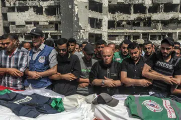 Al Jazeera, Anas Al Sharif, Mohammed Qreiqeh, Ibrahim Zaher, Mohammed Noufal