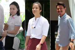 (Dari kiri) Cik Chua Wei-Shan, Cik Valerie Lee Nai Yi, dan Encik David Hoe dijangka bertanding di GRC Chua Chu Kang, East Coast, dan Tampines, jika dicalonkan.
